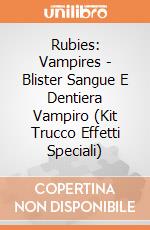 Rubies: Vampires - Blister Sangue E Dentiera Vampiro (Kit Trucco Effetti Speciali) giochi
