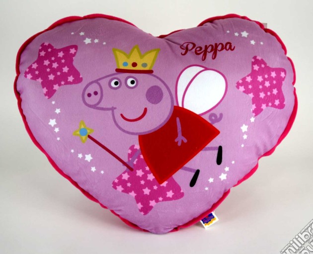 Peppa Pig (Cuscini Forma Di Cuore 50 Cm) gioco di Astley Baker Davies