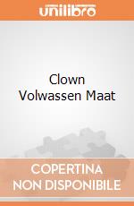 Clown Volwassen Maat gioco di Witbaard