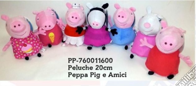 Peppa Pig E I Suoi Amici- Peluche 20 Cm gioco di Giochi Preziosi