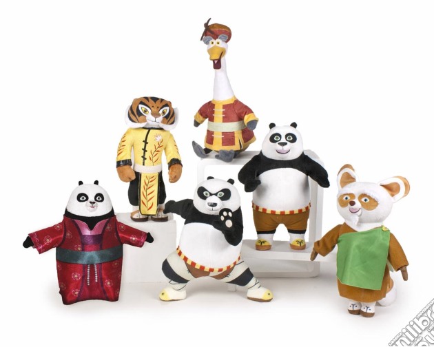 Kung Fu Panda - Peluche 15-20 Cm (un articolo senza possibilità di scelta) gioco di Famosa