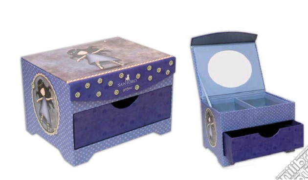 Gorjuss - Trunk Style Jewel Box - Tiptoes gioco di Nice