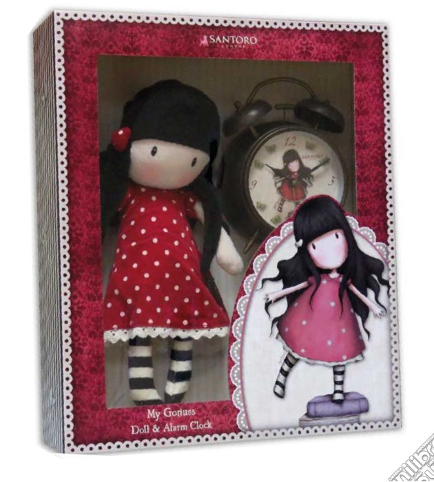 Gorjuss - Gift Set Rag Doll And Bells Clock gioco di Nice