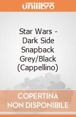 Star Wars - Dark Side Snapback Grey/Black (Cappellino) gioco