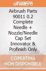 Airbrush Parts 90011 0.2 Complete Needle + Nozzle/Needle Cap Set Innovator & Profinish Only giochi