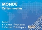 France Politique Physique (Set 10 Cartine Geografiche) gioco di Grupo Erik