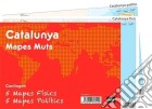 Catalunya Politica Fisica (Set 10 Cartine Geografiche) gioco di Grupo Erik