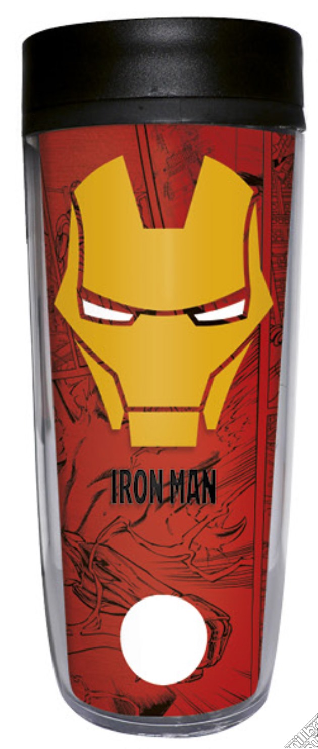 Marvel Young Adult Iron Man (Tazza Da Viaggio 533 Ml) gioco di Grupo Erik