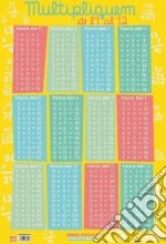 Grupo Erik: Catalan Multiplicar Del 1 Al 12 (Foglio Didattico) giochi