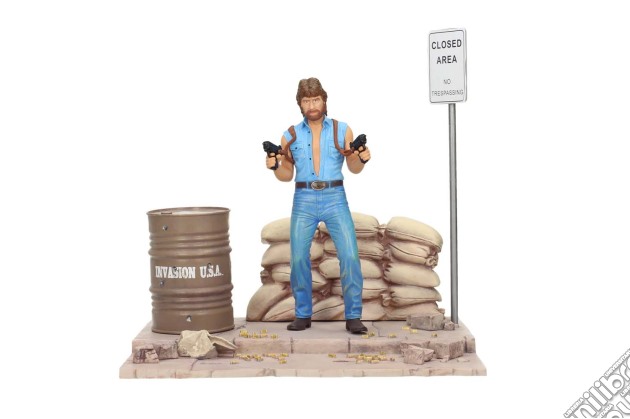 Invasion Usa: Matt Hunter (Chuck Norris) 18 Cm Pvc Statue gioco di SD Toys