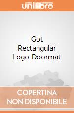 Got Rectangular Logo Doormat gioco