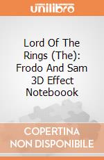 Lord Of The Rings (The): Frodo And Sam 3D Effect Noteboook gioco