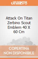 Attack On Titan Zerbino Scout Emblem 40 X 60 Cm gioco