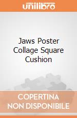 Jaws Poster Collage Square Cushion giochi