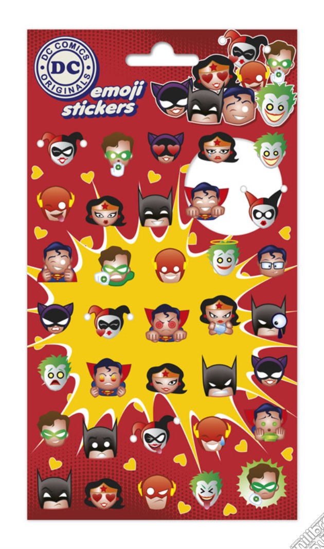 Dc Comics Emoji (Set Stickers) gioco di Grupo Erik