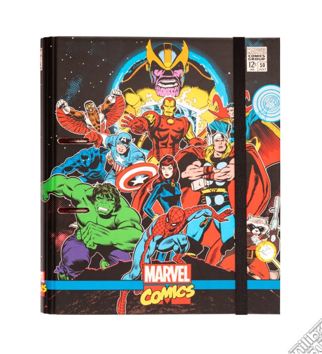 Marvel Comics Avengers (Carpetta 2 Anelle Fustellata Premium) gioco di Grupo Erik