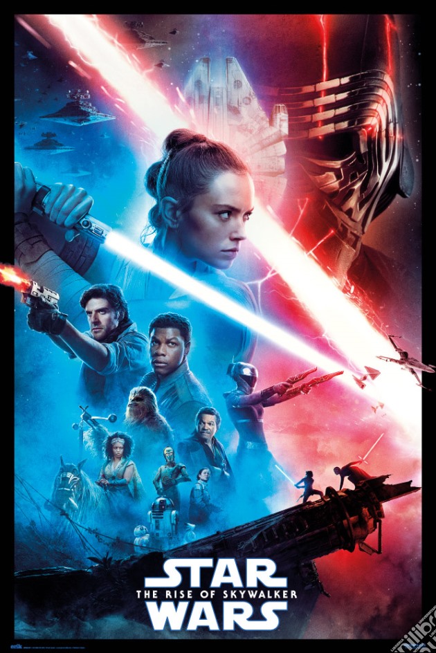 Star Wars: Grupo Erik - The Rise Of Skywalker (Poster 61x91,50 Cm) gioco