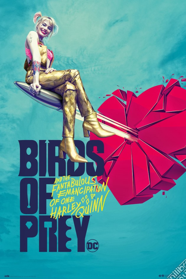 Dc Comics: Grupo Erik - Birds Of Prey - Broken Heart (Poster 61x91,50 Cm) gioco