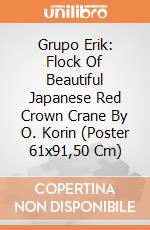 Grupo Erik: Flock Of Beautiful Japanese Red Crown Crane By O. Korin (Poster  61x91,50 Cm)