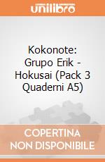 Kokonote: Grupo Erik - Hokusai (Pack 3 Quaderni A5) giochi