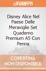 Disney Alice Nel Paese Delle Meraviglie Set Quaderno Premium A5 Con Penna gioco