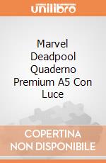 Marvel Deadpool Quaderno Premium A5 Con Luce gioco