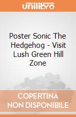 Poster Sonic The Hedgehog - Visit Lush Green Hill Zone giochi