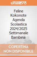Feline Kokonote Agenda Scolastica 2024/2025 Settimanale Bambina gioco
