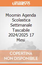 Moomin Agenda Scolastica Settimanale Tascabile 2024/2025 17 Mesi gioco