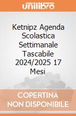 Ketnipz Agenda Scolastica Settimanale Tascabile 2024/2025 17 Mesi gioco