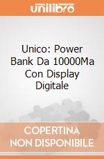 Unico: Power Bank Da 10000Ma Con Display Digitale giochi