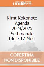 Klimt Kokonote Agenda 2024/2025 Settimanale Idole 17 Mesi gioco