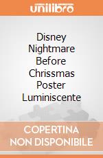 Disney Nightmare Before Chrissmas Poster Luminiscente gioco