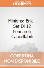 Minions: Erik - Set Di 12 Pennarelli Cancellabili giochi