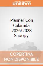 Planner Con Calamita 2026/2028 Snoopy giochi