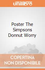 Poster The Simpsons Donnut Worry giochi