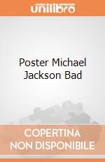 Poster Michael Jackson Bad giochi