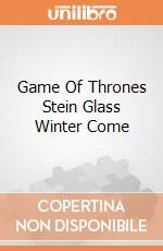Game Of Thrones Stein Glass Winter Come gioco