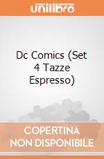 Dc Comics (Set 4 Tazze Espresso) gioco di SD Toys