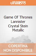 Game Of Thrones Lannister Crystal Stein Metallic gioco di SD Toys