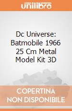 Dc Universe: Batmobile 1966 25 Cm Metal Model Kit 3D gioco di SD Toys