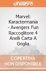 Marvel: Karactermania - Avengers Fun Raccoglitore 4 Anelli Carta A Griglia giochi