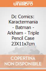 Dc Comics: Karactermania - Batman - Arkham - Triple Pencil Case 23X11x7cm giochi