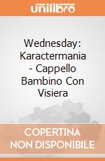 Wednesday: Karactermania - Cappello Bambino Con Visiera gioco