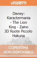 Disney: Karactermania - The Lion King - Zaino 3D Ruote Piccolo Hakuna gioco