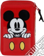 Disney: Karactermania - Mickey - Astuccio Matite Triplo Red giochi