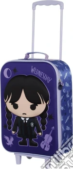 Wednesday: Karactermania - Valigia Trolley Soft 3D Chibi giochi