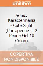 Sonic: Karactermania - Cute Sight (Portapenne + 2 Penne Gel 10 Colori) giochi