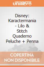 Disney: Karactermania - Lilo & Stitch Quaderno Peluche + Penna giochi