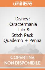 Disney: Karactermania - Lilo & Stitch Pack Quaderno + Penna giochi
